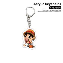 One piece anime keychain 7cm