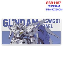 Gundam anime Mouse pad 60*30cm