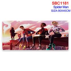 spider man anime Mouse pad 90*40cm