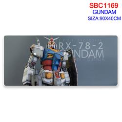 Gundam anime Mouse pad 90*40cm