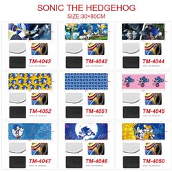 Sonic anime Mouse pad 30*80cm
