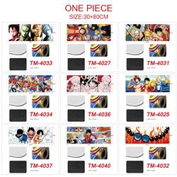 One piece anime Mouse pad 30*80cm