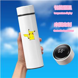 Pokemon anime Intelligent temperature measuring water cup 500ml