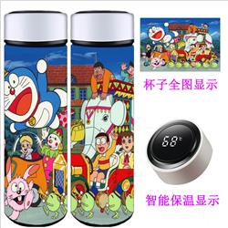 Doraemon anime Intelligent temperature measuring water cup 500ml