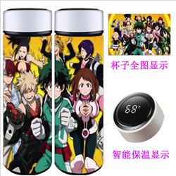 My Hero Academia anime Intelligent temperature measuring water cup 500ml