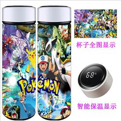 Pokemon anime Intelligent temperature measuring water cup 500ml