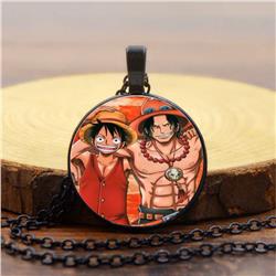 One piece anime necklace