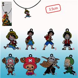 One piece anime keychain