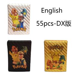 Pokemon anime card 55pcs