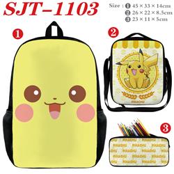 Pokemon anime Backpack a set