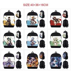 Genshin Impact anime Backpack