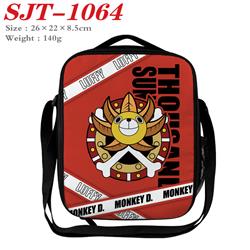 One piece anime lunch bag