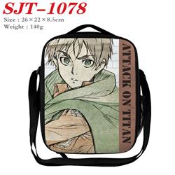 Attack On Titan anime lunch bag