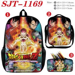 Dragon Ball anime Backpack a set