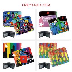 rainbow friends anime wallet 11.5*9.5*2cm