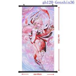 Genshin Impact anime wallscroll 60*120cm
