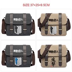 Attack On Titan anime messenger bag