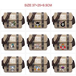 One piece anime messenger bag