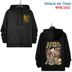 Attack On Titan anime hoodie