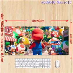 super Mario anime mouse pad 90*40*0.3cm（lockrand）