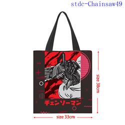 chainsaw man anime bag 33*38cm