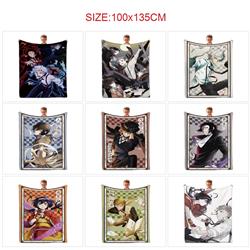 Bungo Stray Dogs anime blanket 100*135cm