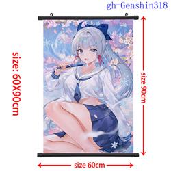 Genshin Impact anime wallscroll 60*90cm&40*60cm