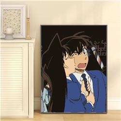 Detective Conan anime DIY digital oil painting with frame(boxed)40*50cm