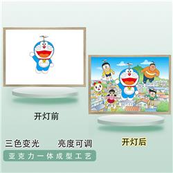 Doraemon anime light painting(Large A4 wireless touch lithium battery charging model)