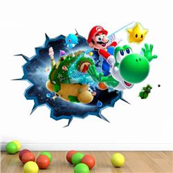 super Mario anime 3D stickers