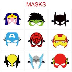 Superhero anime mask
