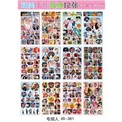 chainsaw man anime sticker price for 12 pcs