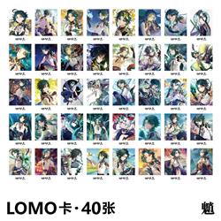 Genshin Impact Anime lomo cards price for a set of 40 pcs