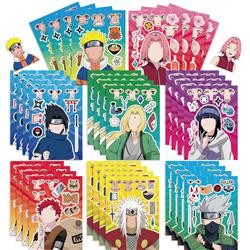 Naruto anime DIY sticker price for 16 pcs