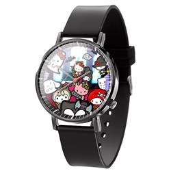 Kuromi anime quartz watch