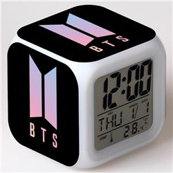 BTS anime alarm clock