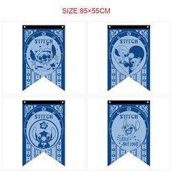 Stitch anime flag 85*55cm