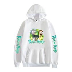 Rick and Morty anime hoodie