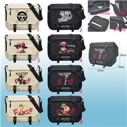 One piece anime shoulder bag