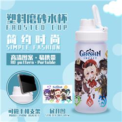 Genshin Impact anime plastic cup