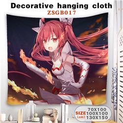 Date A Live anime decorative hanging cloth 130*150cm