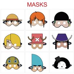 One piece anime mask