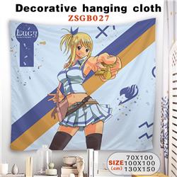 Fairy Tail anime decorative hanging cloth 130*150cm