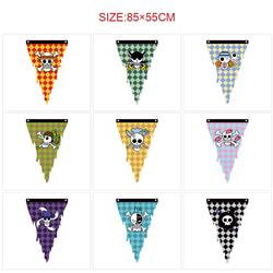 One piece anime flag 85*55cm