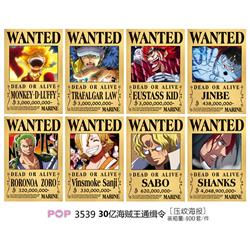 One piece anime posters price for a set of 8 pcs