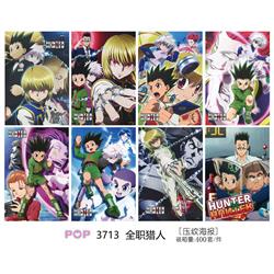 Hunter x Hunter anime poster price for a set of 8 pcs