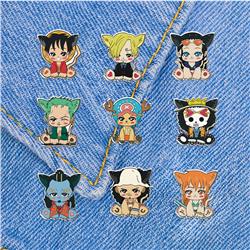 One piece anime pin