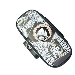 One piece anime password lock pen bag