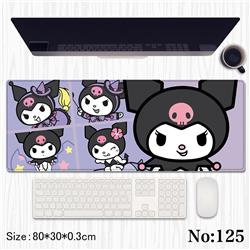 Kuromi anime Mouse pad 80*30*0.3cm
