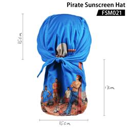 Slam dunk anime pirate sunscreen hat